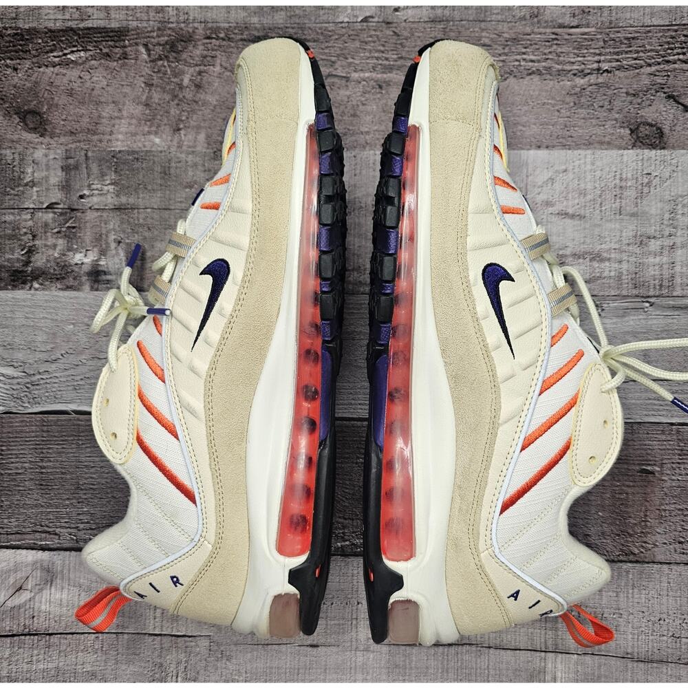 NIKE Air Max 98 Sail Purple 640744-108 Men's size 13 Sneaker Shoe Athletic GIFT - Picture 2 of 10